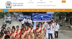 Desktop Screenshot of majulicollege.org